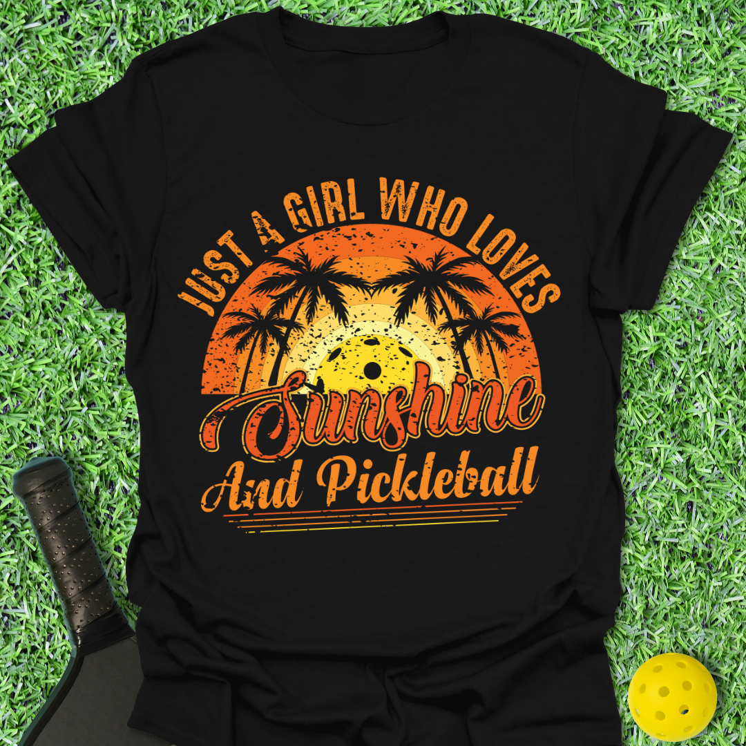 A Girl Who Loves Sunshine T-Shirt