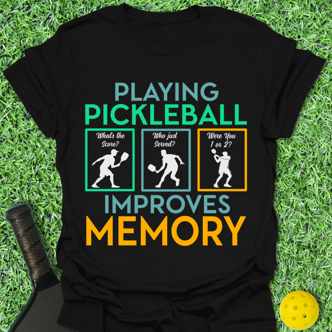 Playing Improves Memory T-Shirt