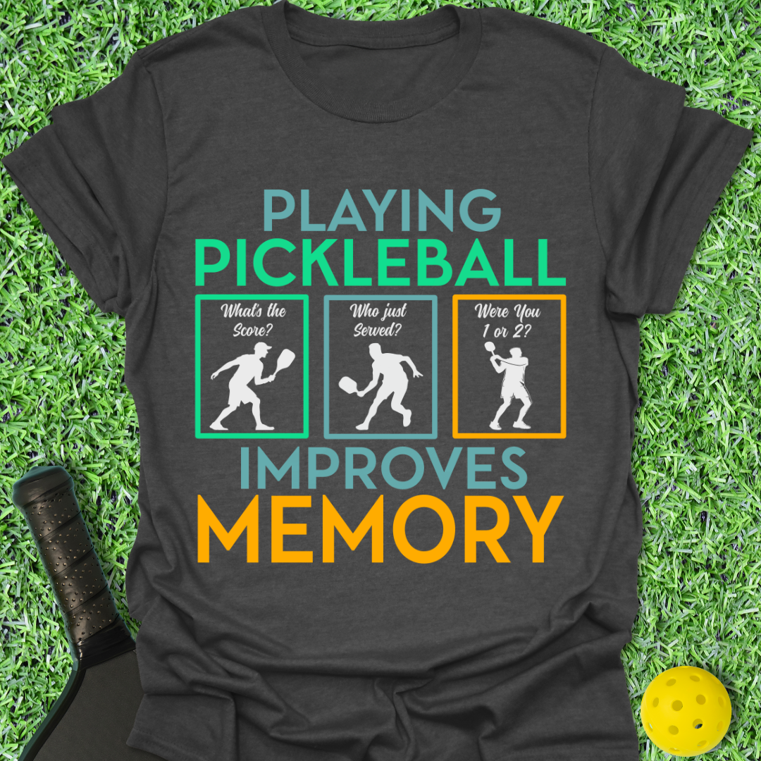 Playing Improves Memory T-Shirt