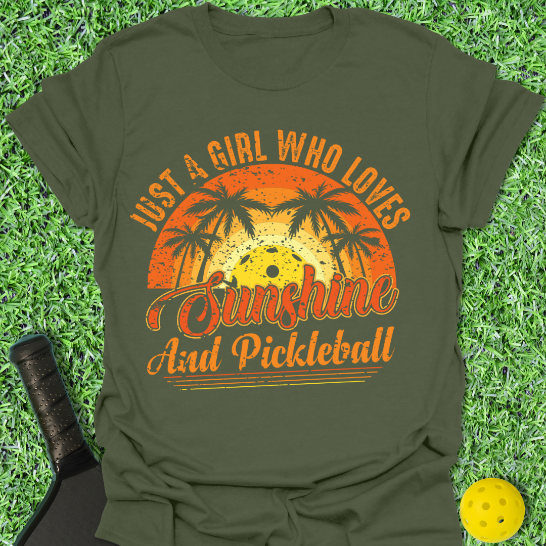 A Girl Who Loves Sunshine T-Shirt
