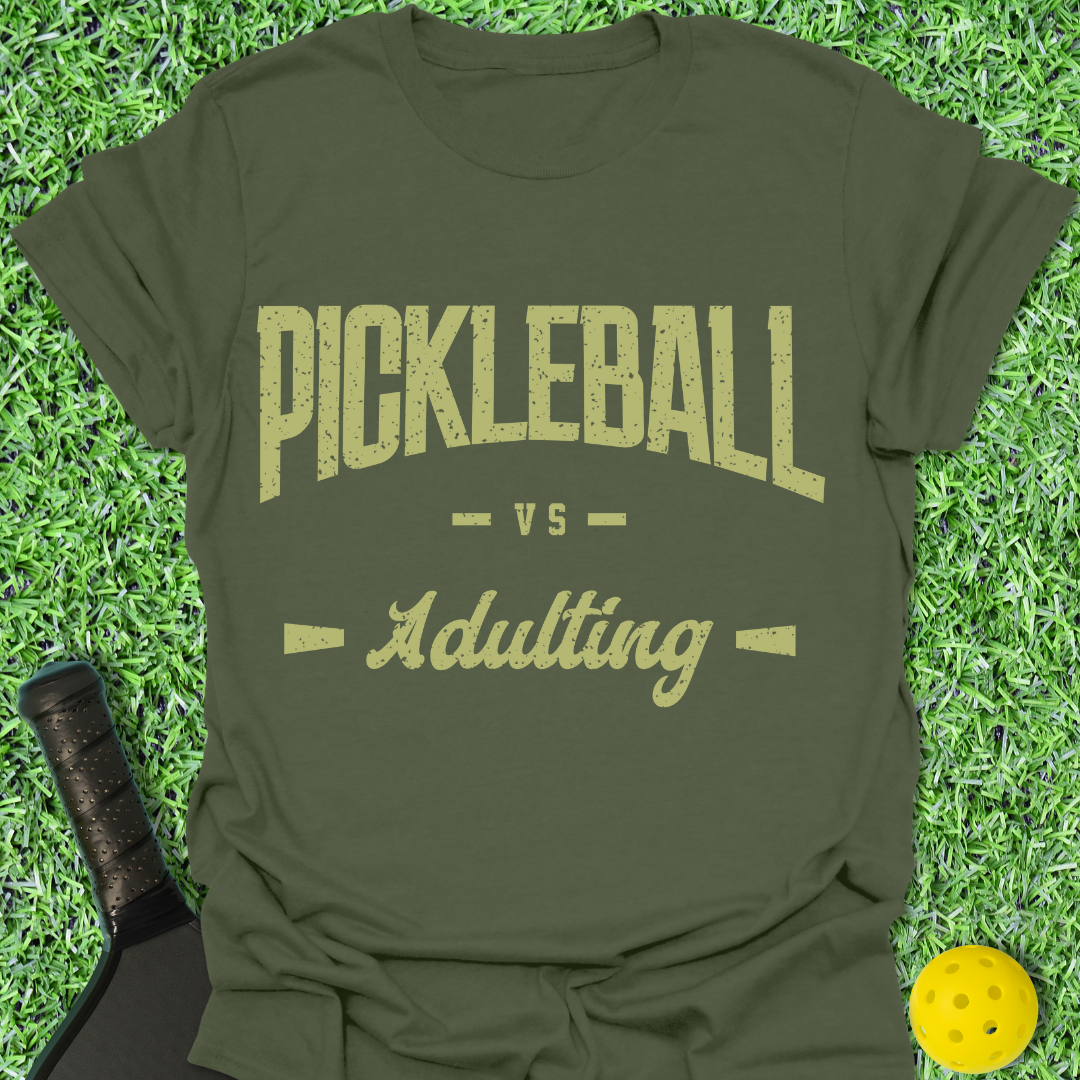 Pickleball VS Adulting T-Shirt