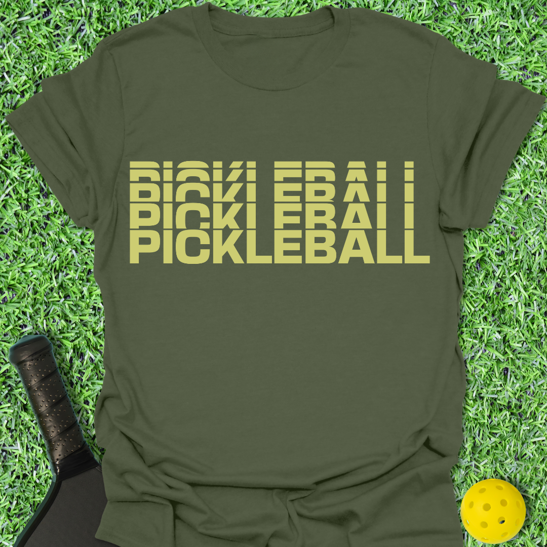 Pickleball (fading cut text) T-Shirt