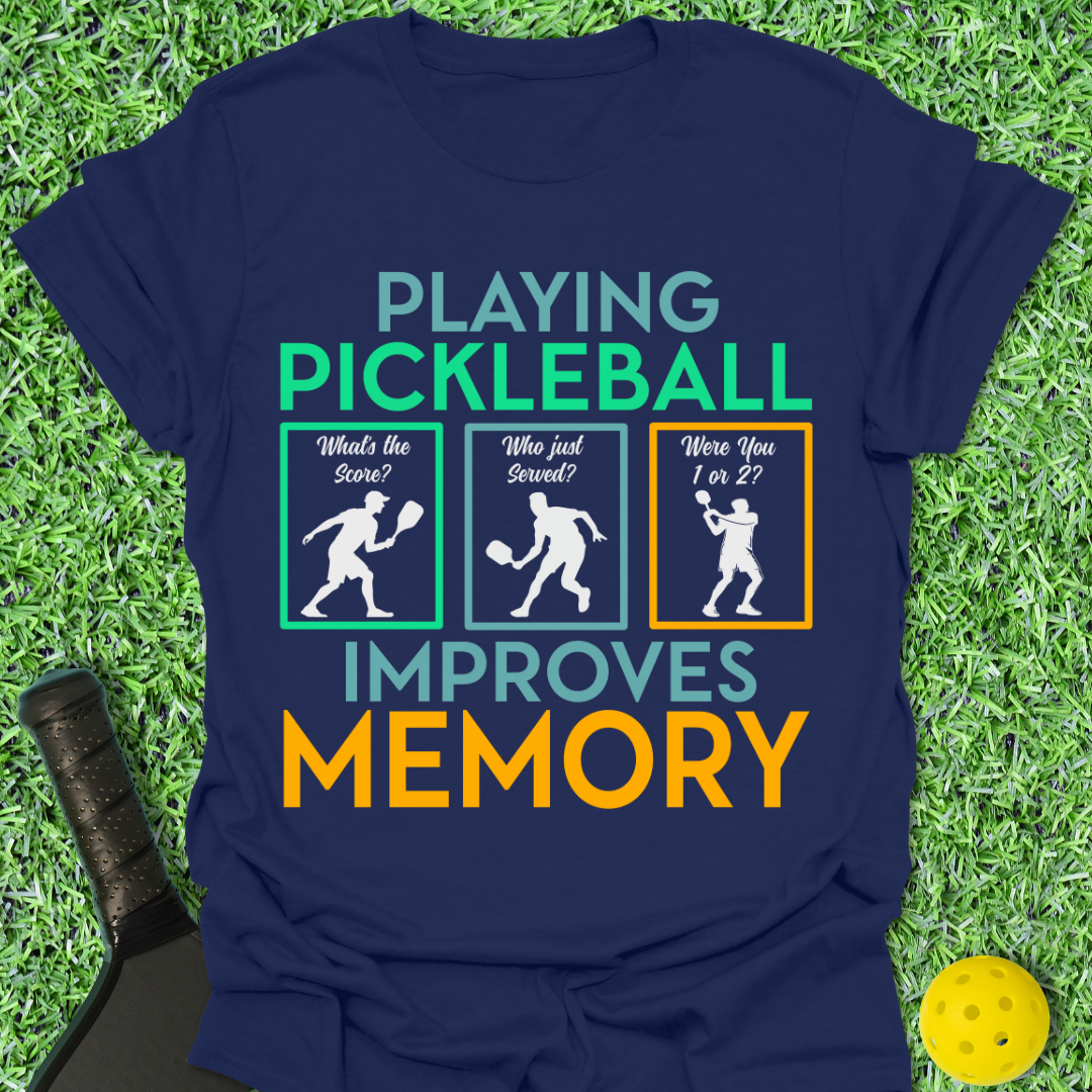 Playing Improves Memory T-Shirt