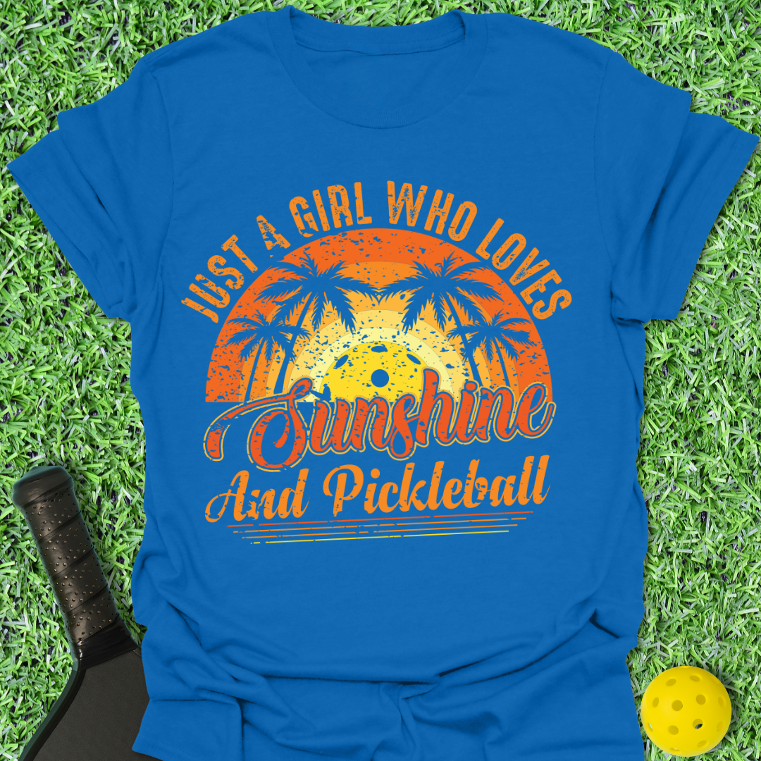 A Girl Who Loves Sunshine T-Shirt