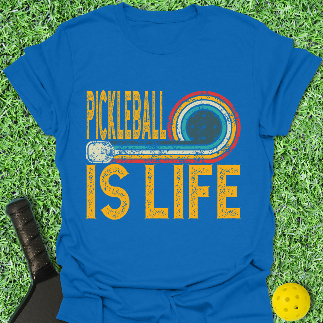 Pickleball Is Life Retro T-Shirt
