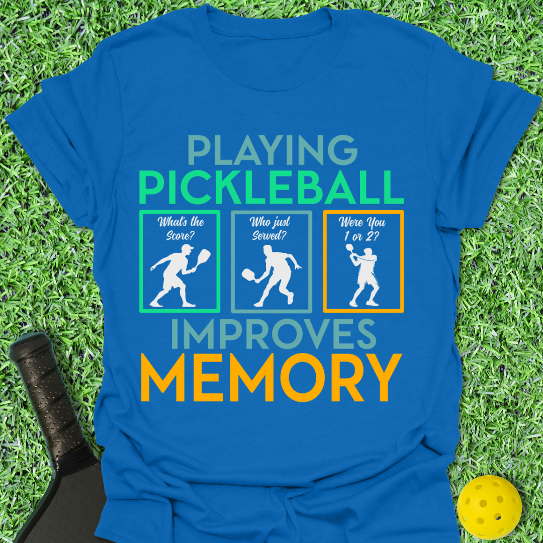 Playing Improves Memory T-Shirt