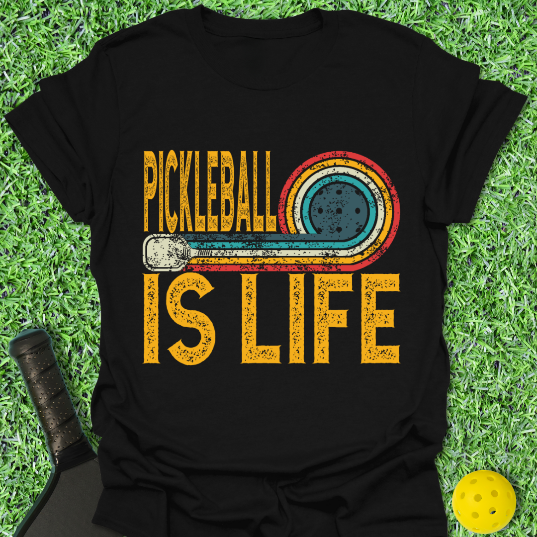 Pickleball Is Life Retro T-Shirt