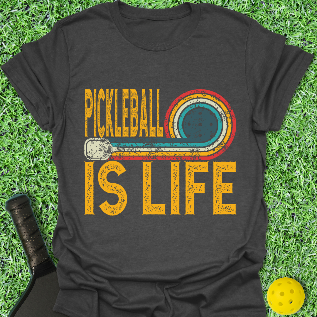 Pickleball Is Life Retro T-Shirt