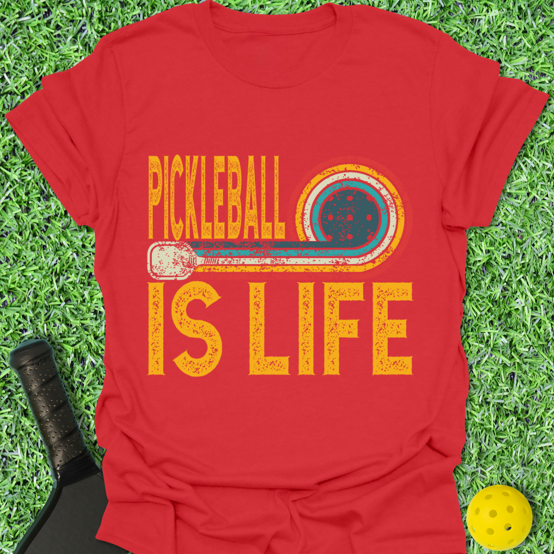 Pickleball Is Life Retro T-Shirt