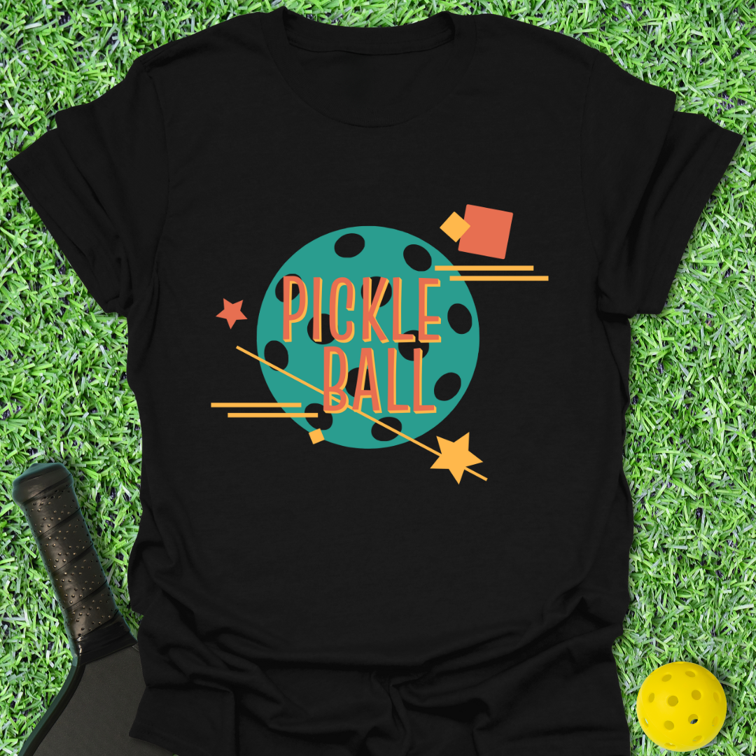 MidCentury Pickleball T-Shirt