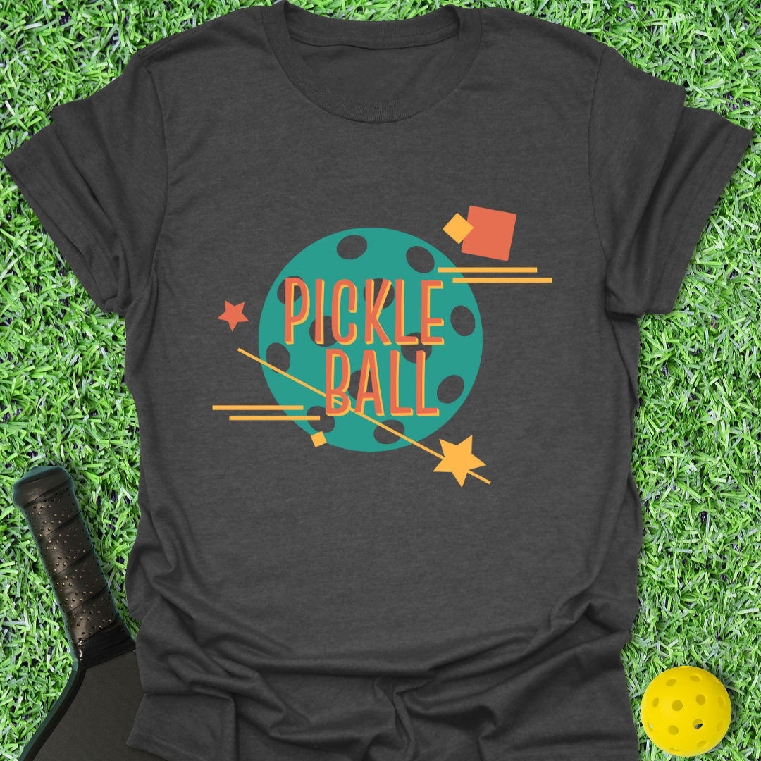 MidCentury Pickleball T-Shirt