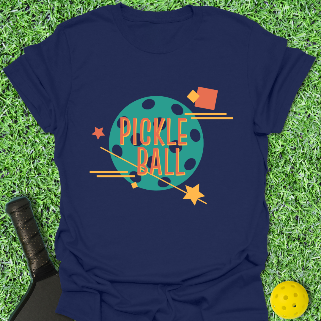 MidCentury Pickleball T-Shirt