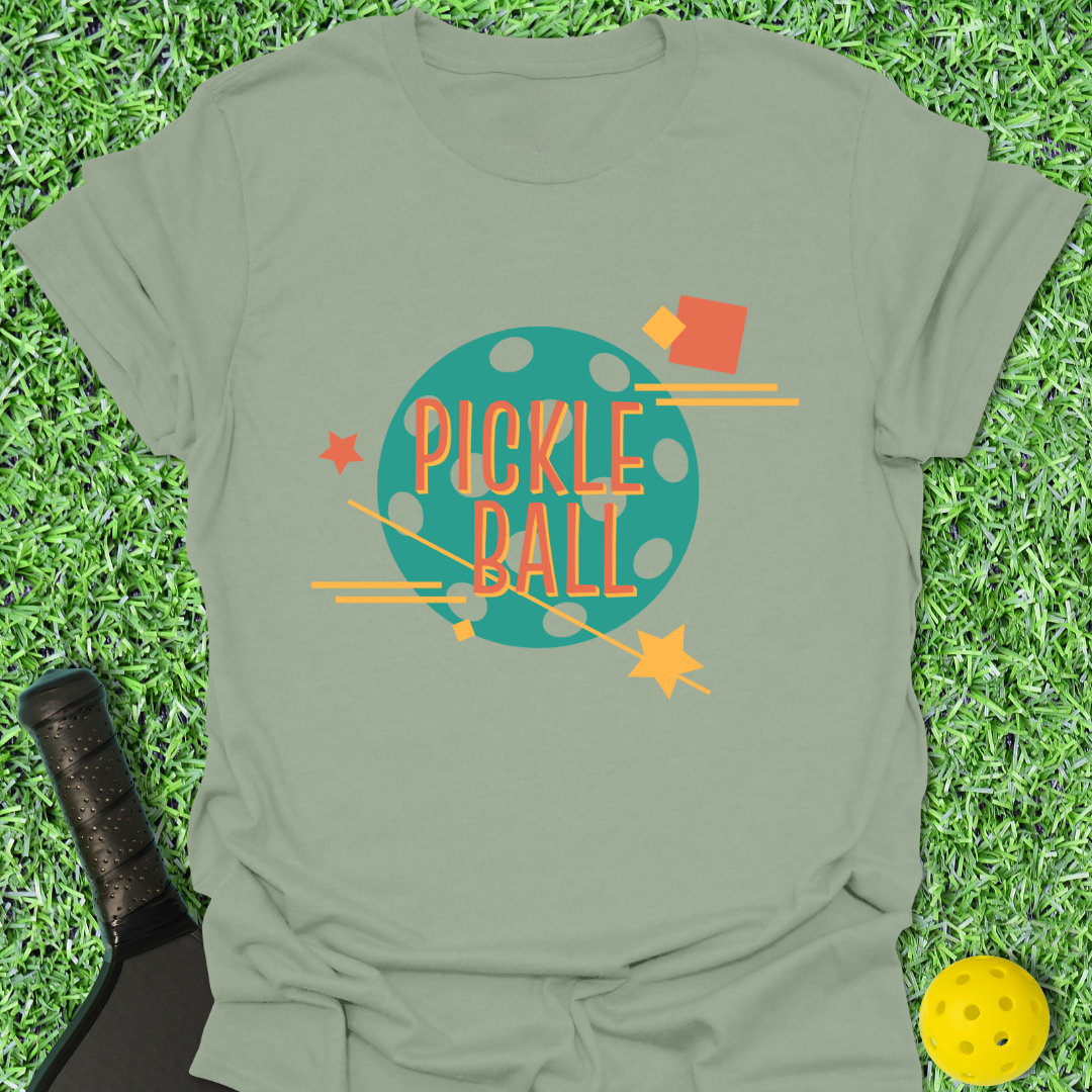MidCentury Pickleball T-Shirt