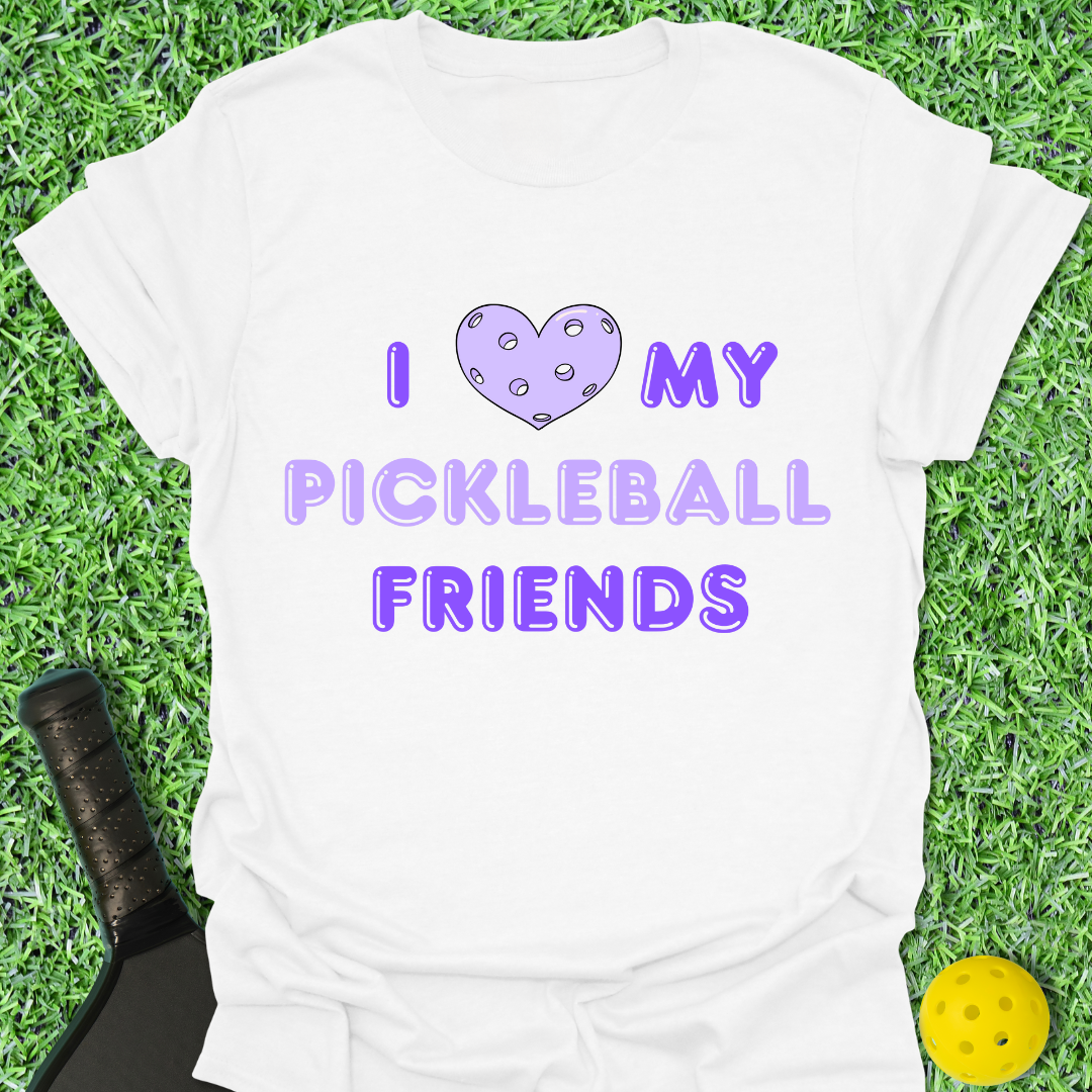 I Heart My Friends T-Shirt